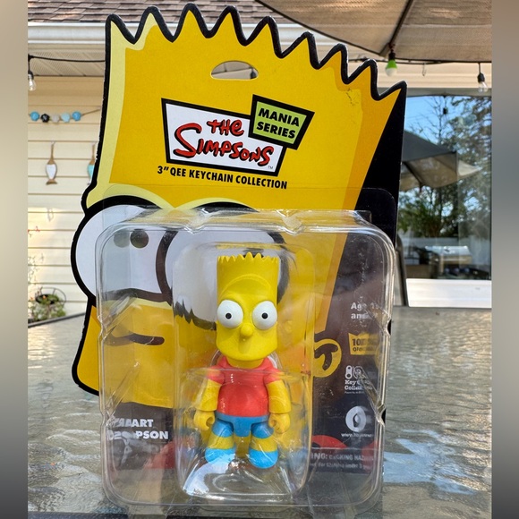 Simpsons Bart Halloween Figura Toy 2r Qee Keychaii | Meses sin interés